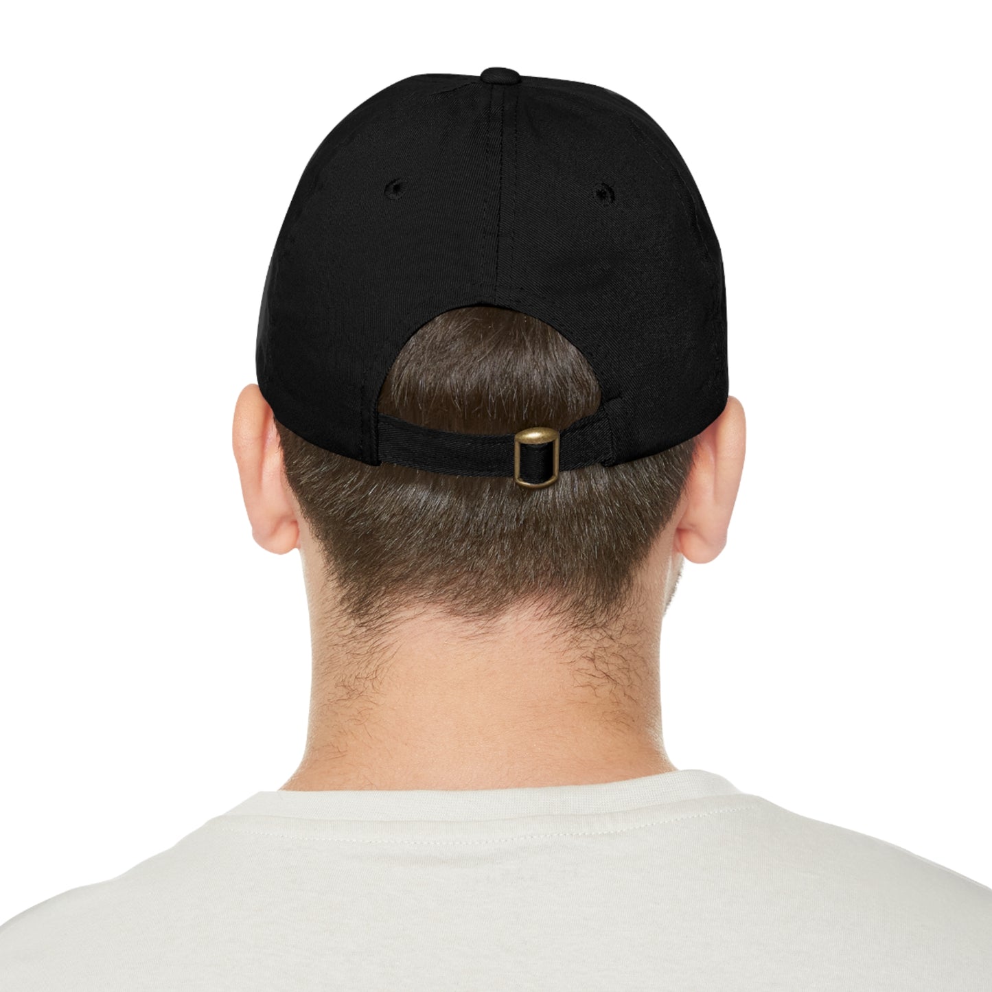Unisex Hat with Leather Patch (Round)