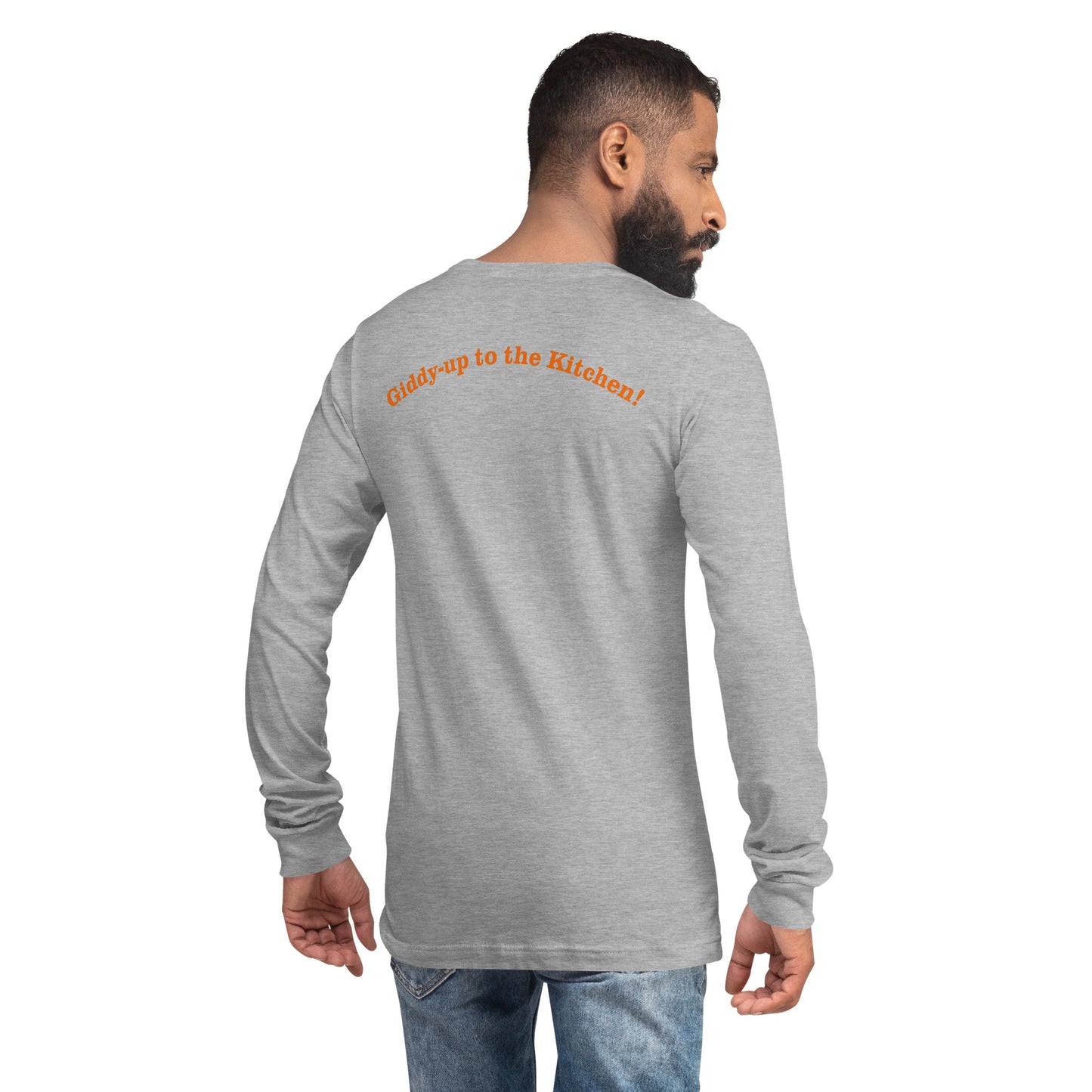Unisex Cotton-Blend Long Sleeve Tee