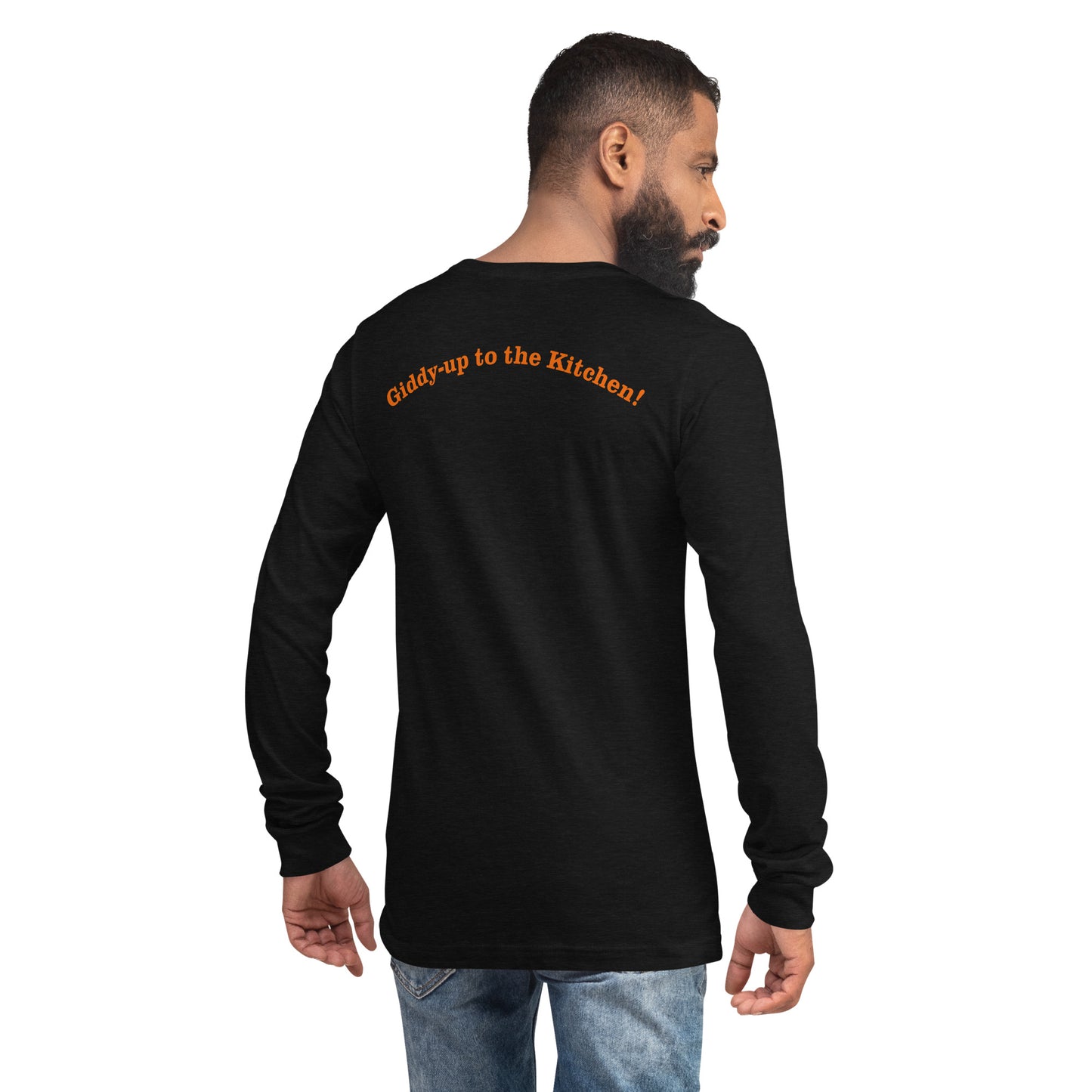 Unisex Cotton-Blend Long Sleeve Tee