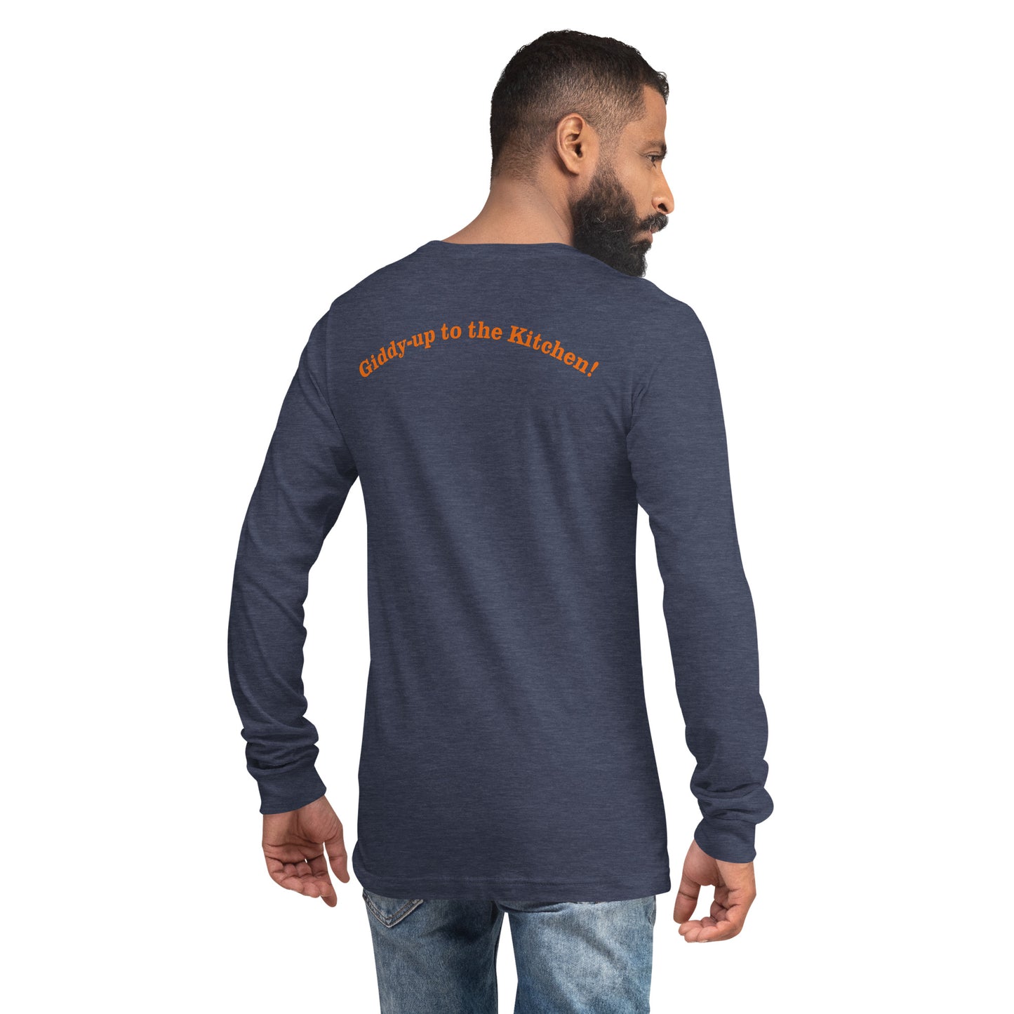 Unisex Cotton-Blend Long Sleeve Tee