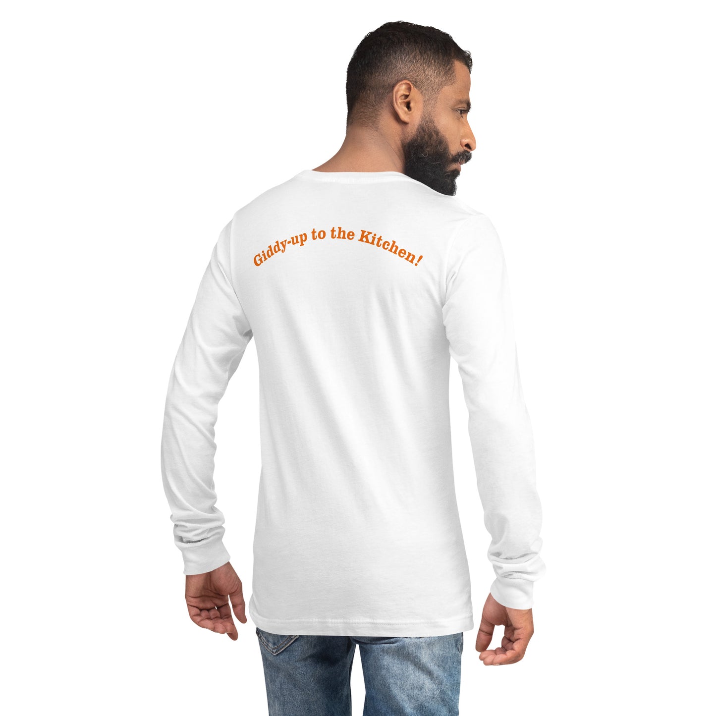 Unisex Cotton-Blend Long Sleeve Tee