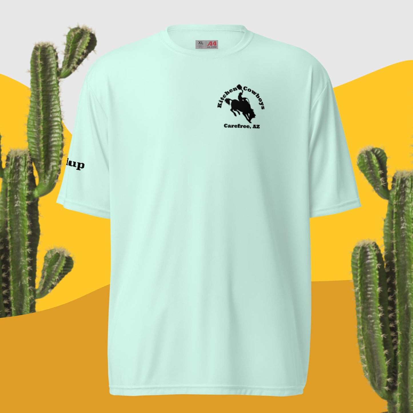 Unisex performance crew neck t-shirt