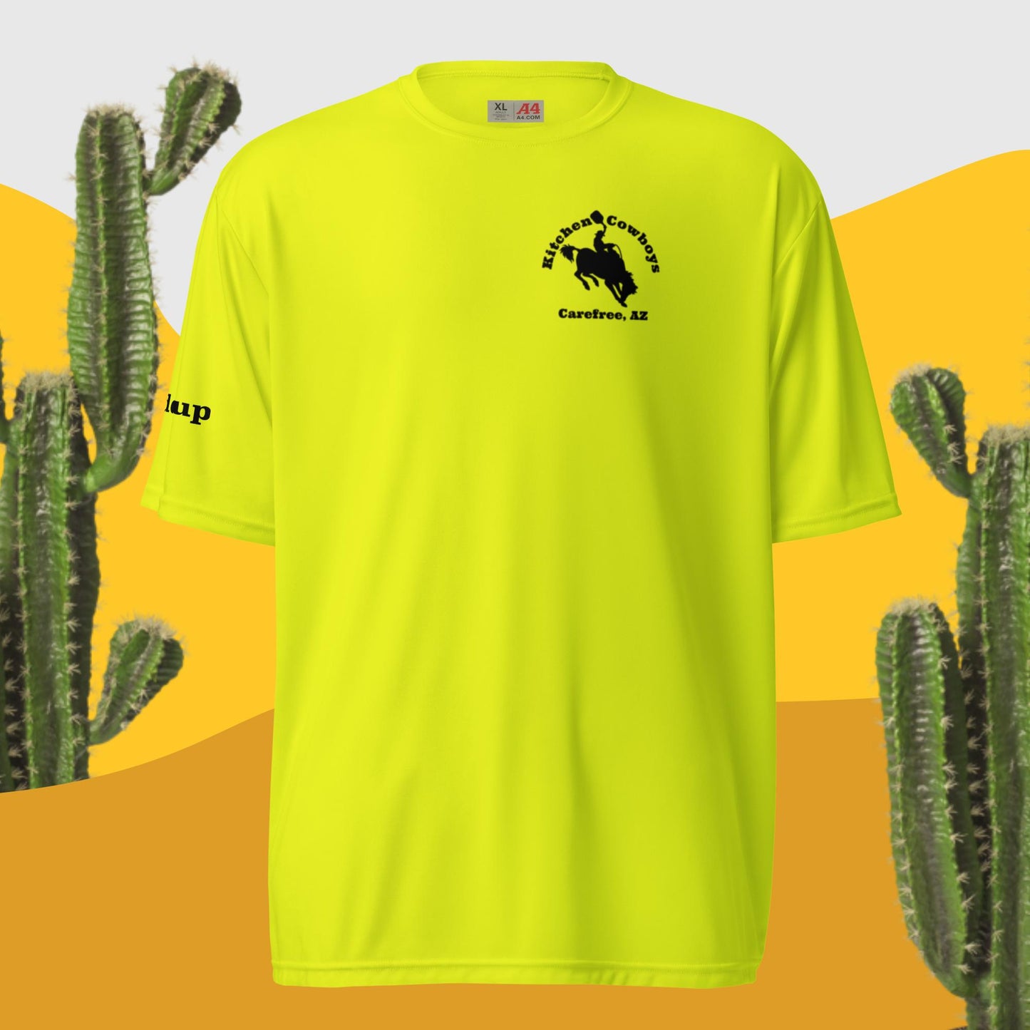 Unisex performance crew neck t-shirt