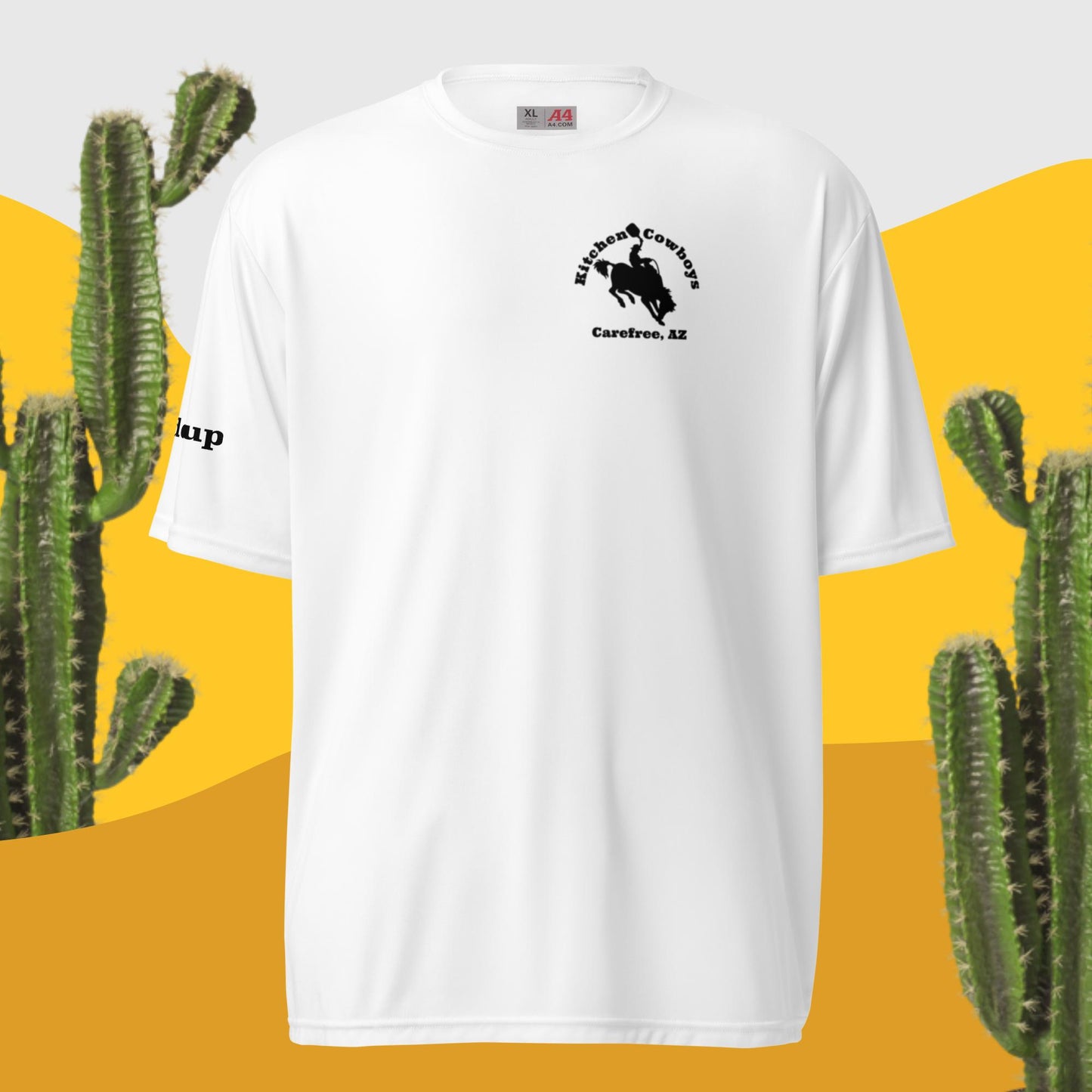 Unisex performance crew neck t-shirt