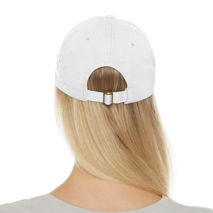 Unisex Hat with Leather Patch (Round)